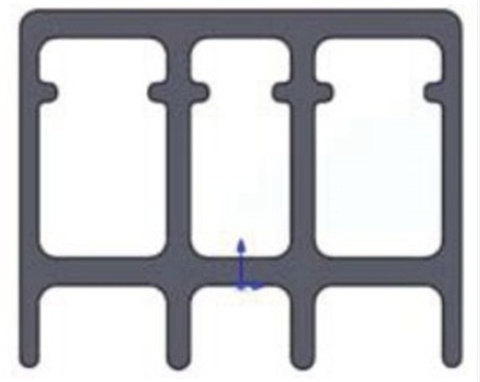 Synthetic sleeper of fiber reinforced polyurethane foam