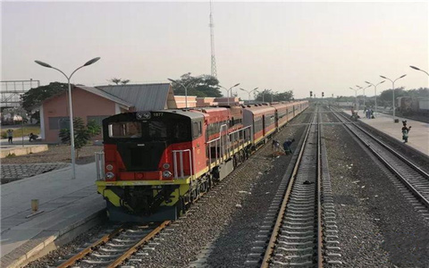 Anyang Railway Equipment Co., Ltd. provided Track Fastener System, Rail Fishplates for Benguela Railway in Angola