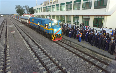 Anyang Railway Equipment Co., Ltd. provided Rail Fastener System, Rail Splice Bars for Benguela Railway in Angola