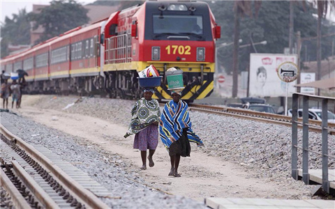 Anyang Railway Equipment Co., Ltd. provided Rail Fastening System, Rail Joints for Benguela Railway in Angola