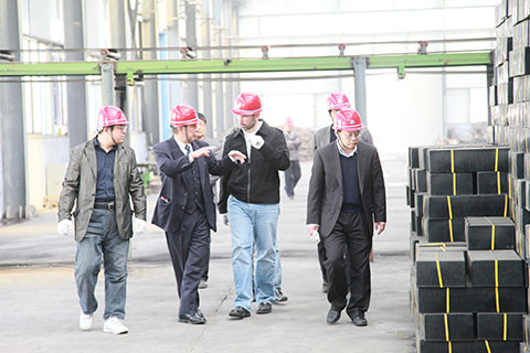 America Railway Fasteners Customer Visit Anyang Railway Equipment