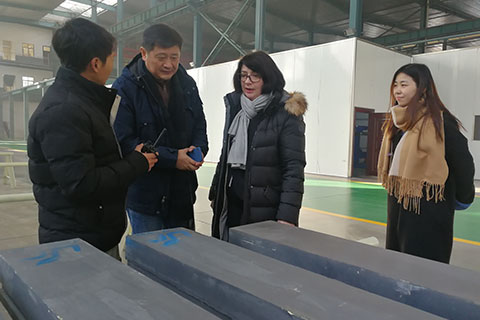 Germany DB Railway Fasteners Customer Visit Anyang Railway Equipment