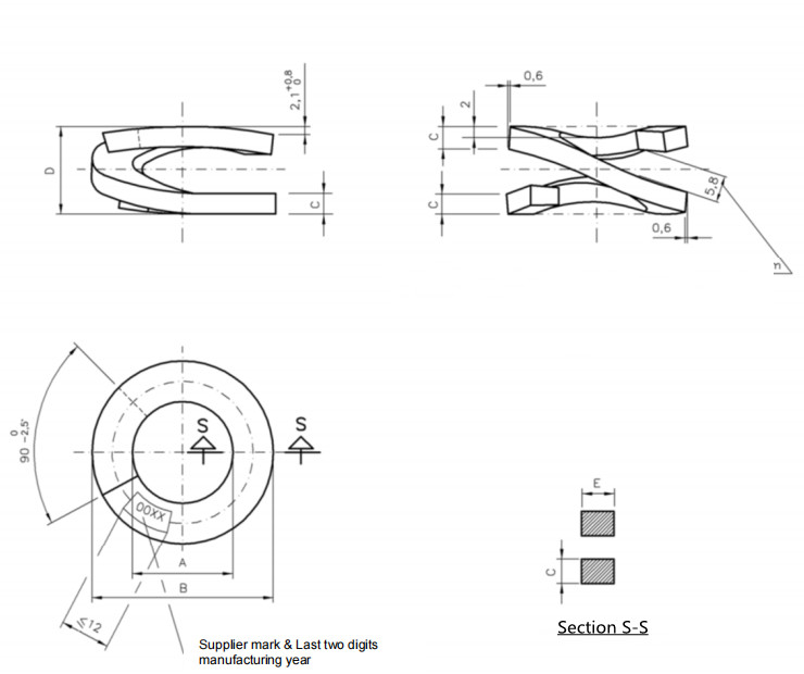 China Double Elastic Washer Manufacturer - Anyang Railway Equipment