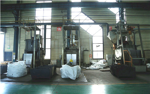 Shot Blasting for Railway Castings Factory- Anyang Railway Equipment