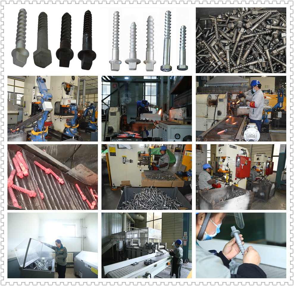 China Railway Rail Spikes, Screw Spikes Manufacturer - Anyang Railway Equipment