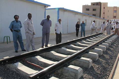 Reinforced concrete sleepers for railway