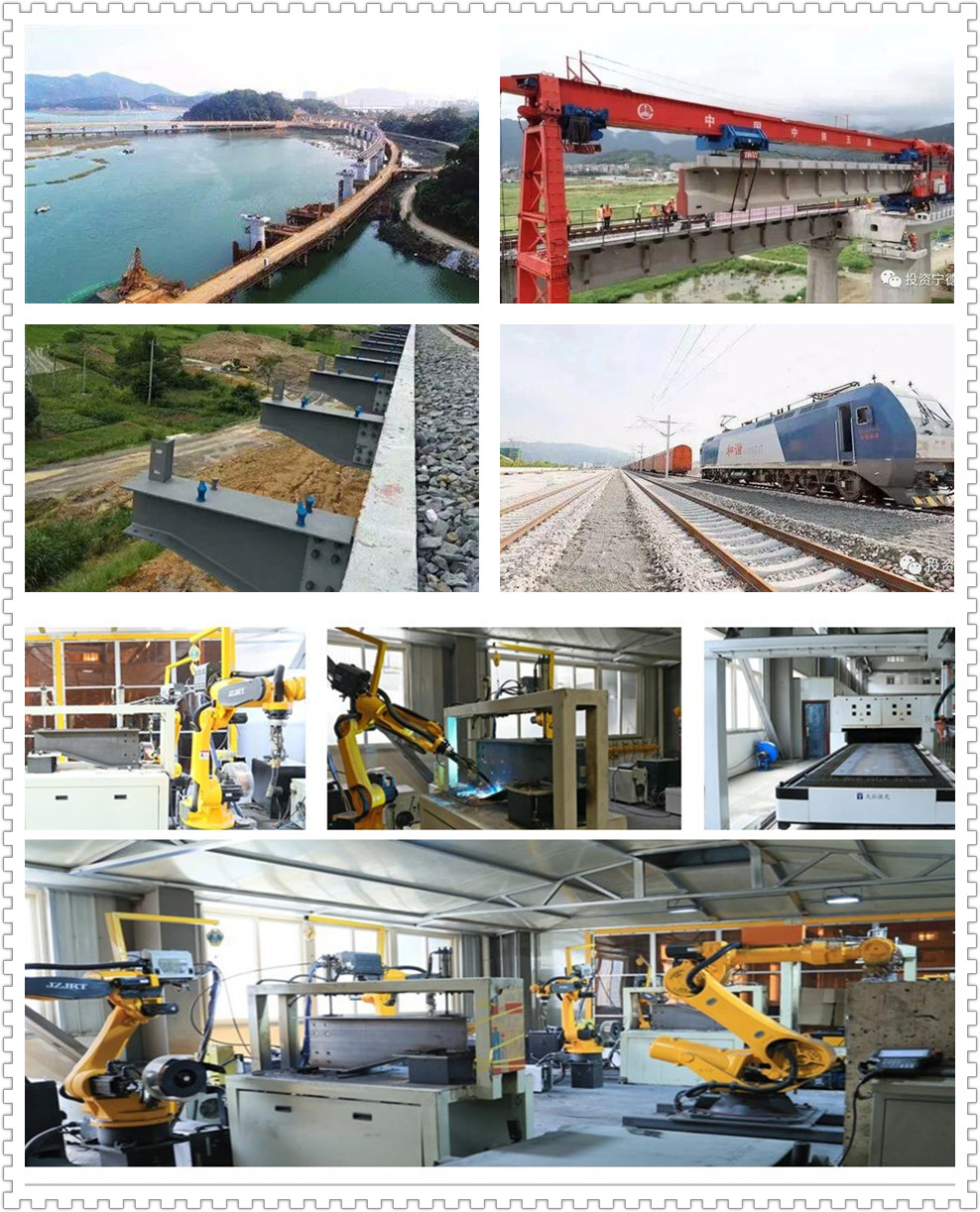prestressed concrete simply supported T-Steel beam for railway bridge manufacturer from China--Anyang Railway Equipment Co., Ltd