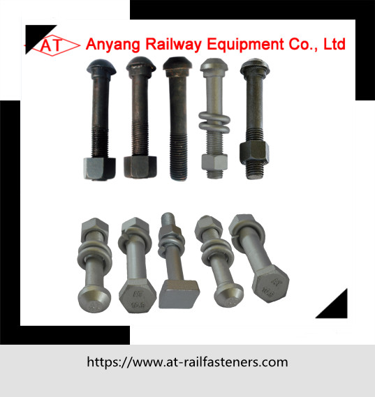 Rail Joint Bolts, Track Bolts, Fish Bolts Manufacturer from China--Anyang Railway Equipment Co.,  Ltd