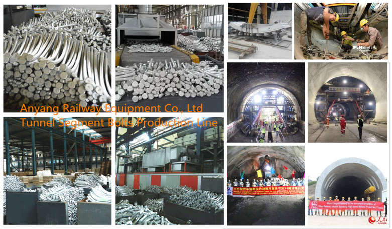 China Manufacturer of Tunnel Segement bolts, Tunnel Bolts - Anyang Railway Equipment