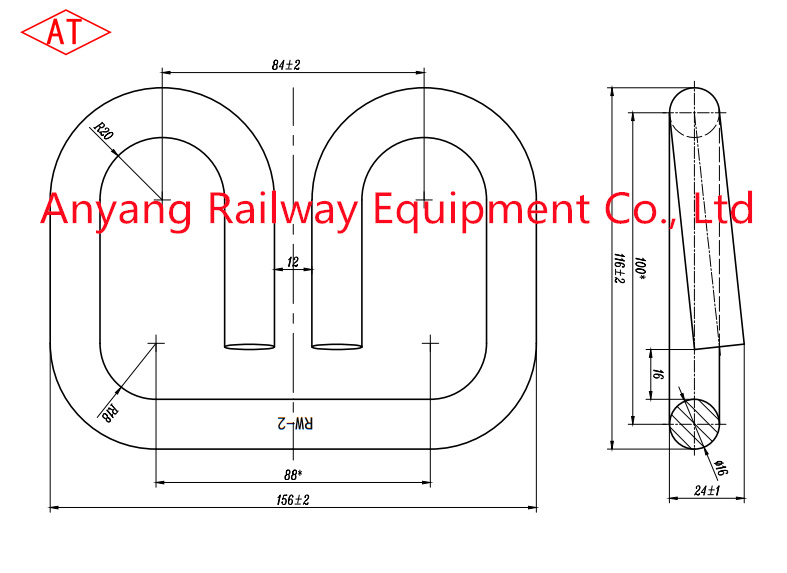 APC Elastic Rail Clip for Russian Railway Rail Fastening System