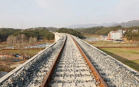 Rail Fasteners for New Pucheng-Meizhou Railway provided by Anyang Railway Equipment Co., Ltd