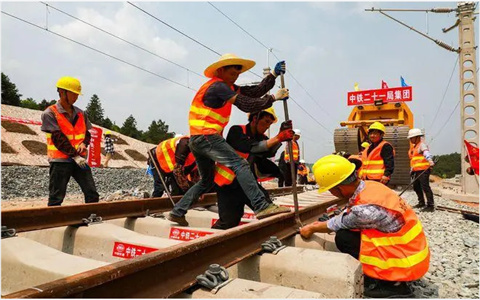 China Manufacturer Type I Fastening System for Xingguo-Quanzhou Railway