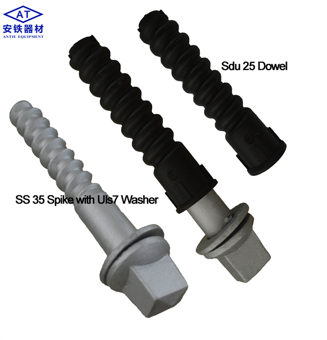 China Railway Rail Spikes, Screw Spikes Supplier - Anyang Railway Equipment