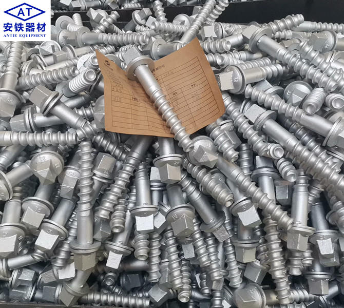 China Railway Sleeper Ss35 Rail Spikes with Uls7 Washer Manufacturer - Anyang Railway Equipment