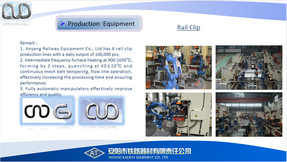 China Track Clip, Elastic Clip, Spring Clips, Tension Clips Manufacturer - Anyang Railway Equipment Co., Ltd