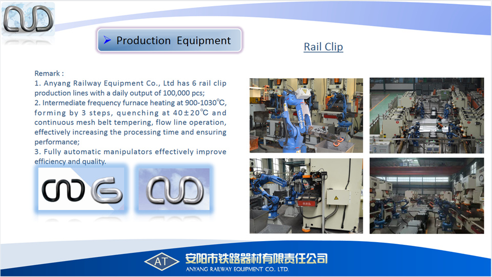 China Track Clip, Elastic Clip, Spring Clips, Tension Clips Manufacturer - Anyang Railway Equipment