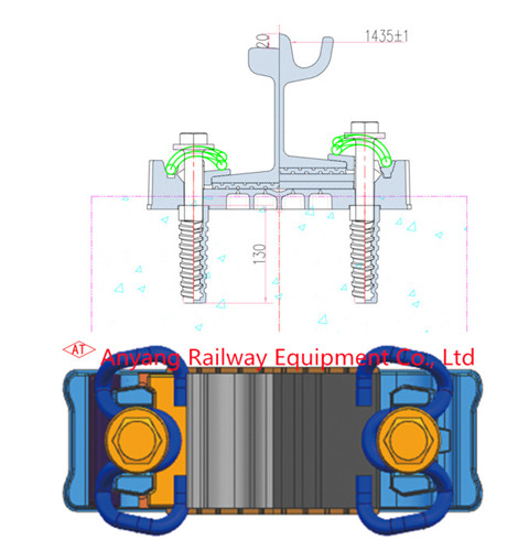China Tram Fastening Systems Producer - Anyang Railway Equipment 