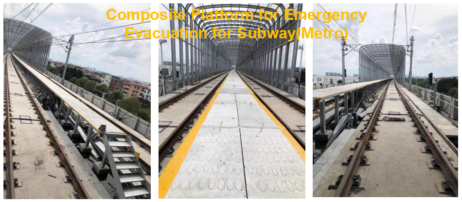Composite Platform for Emergency Evacuation for Subway(Metro) - Anyang Railway Equipment
