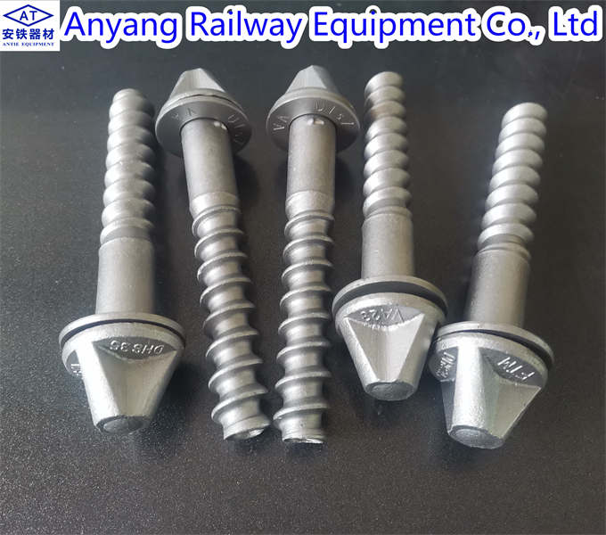 China DHS 35Railway Rail Spikes, DHS35 Screw Spikes Manufacturer - Anyang Railway Equipment