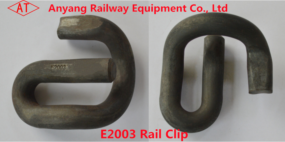 China Manufacturer E2003 Railway Rail Tension Clip - Anyang Railway Equipment Co., Ltd