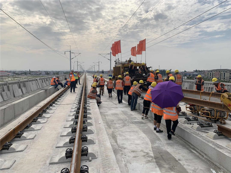 DTIII2 rail fastening systems, rail fasteners for Hangzhou - Shaoxing Railway - Anyang Railway Equipment Co., Ltd