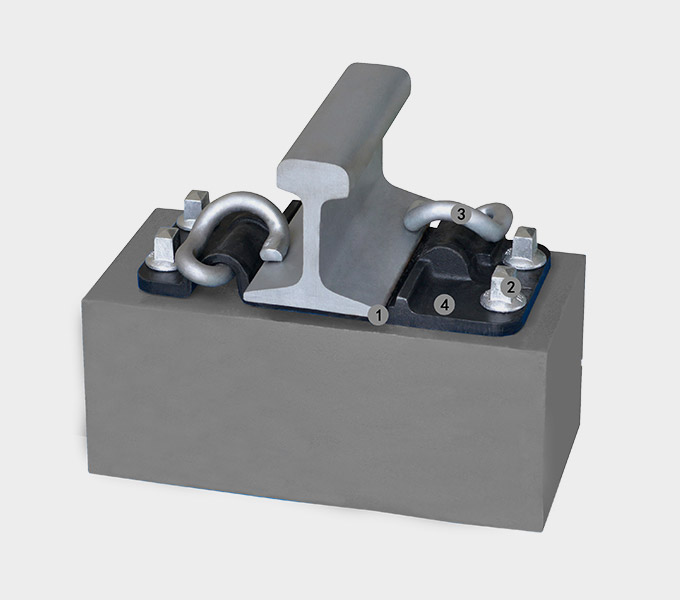 Separated Rail Fastening Systems Manufacturer - Anyang Railway Equipment