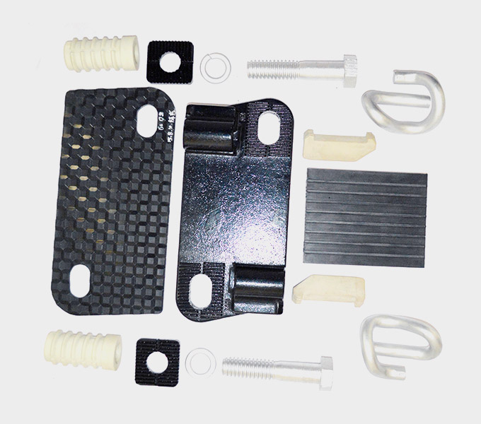 Single Resilient System (SRS) e-Clip fastener system - Anyang Railway Equipment