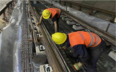 China made rail fastening system for Dalian Metro - Anyang Railway Equipment