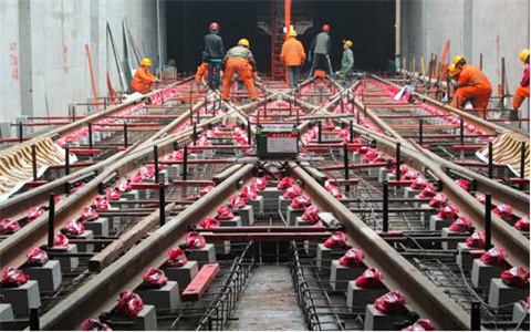 rail fasteners, railway steel tie plates for Xi'an Metro Line 4 - Anyang Railway Equipment