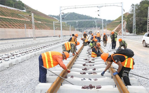 Rail Fastener System for China-Laos Railway Factory- Anyang Railway Equipment Co., Ltd