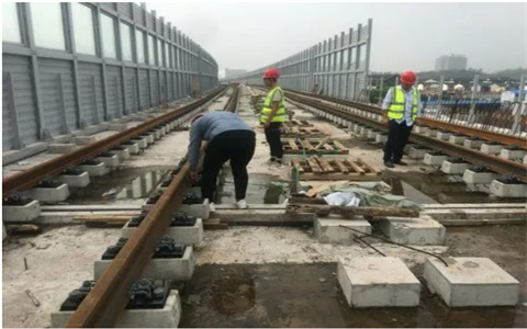 China Made Rail Fastener Systems for Chongqing Metro 6 - Anyang Railway Equipment