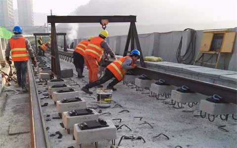Resiliant Tie Plates, Elastic Rail Clips for Guiyang Metro - Anyang Railway Equipment