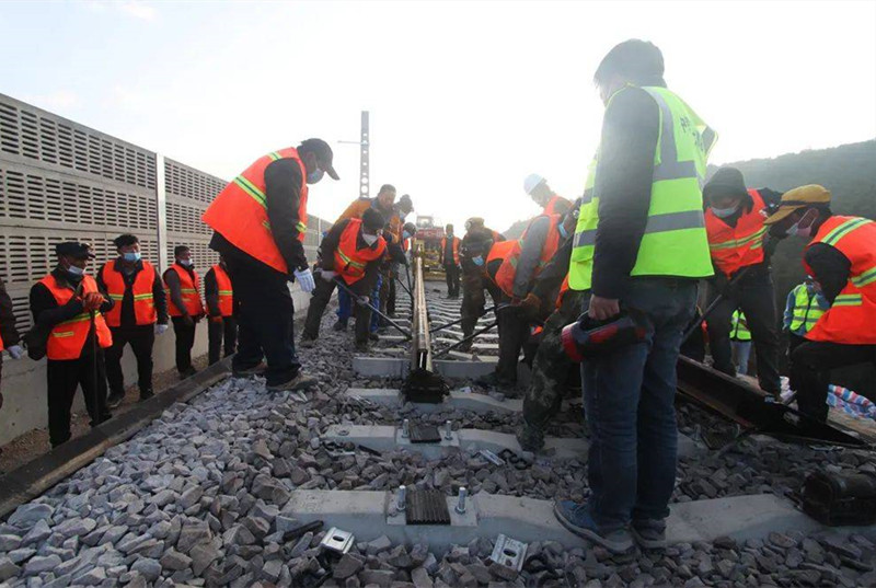 Type -B rail elastic clips, P60 guide plates for Qinghai and Tibet Railway - Anyang Railway Equipment