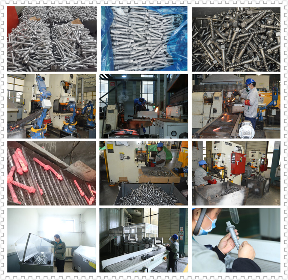 China Railway Ss35 Screw Spikes Manufacturer- Anyang Railway Equipment