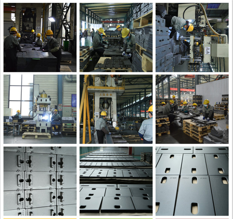 China Factory Railway Baseplates - Tie Plates for Rail Fastener System - Anyang Railway Equipment