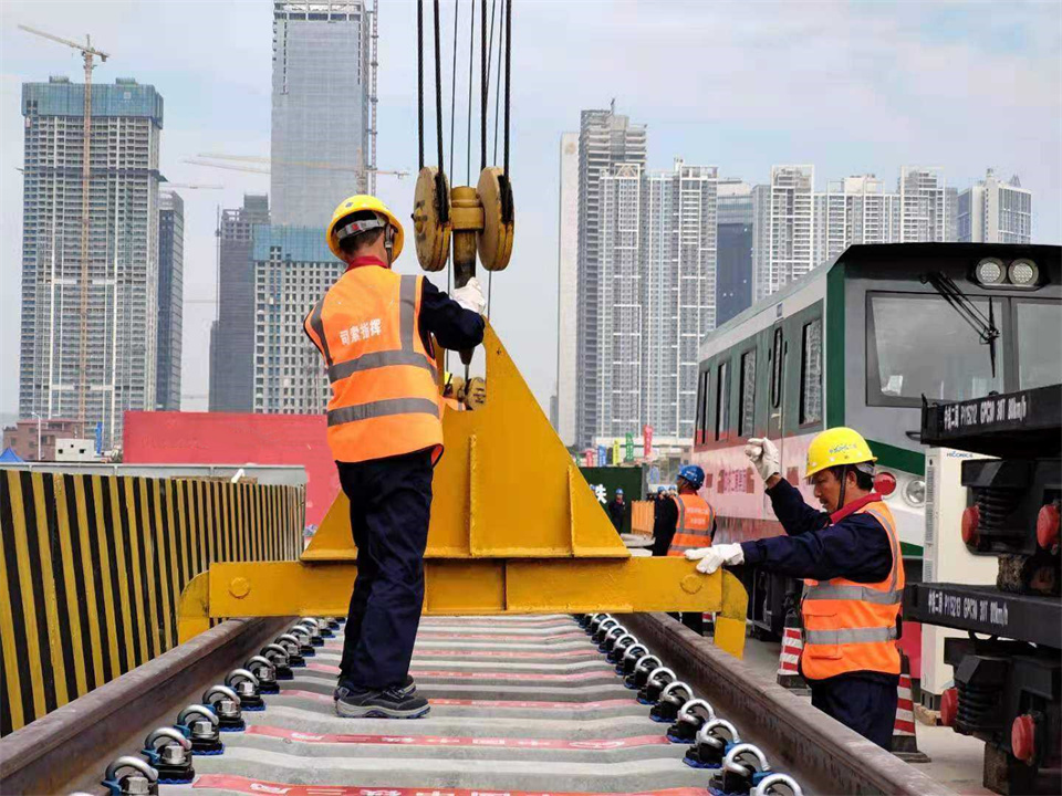 sole toe rail clip fastening system for Guangzhou Metro Line 3 - Anyang Railway Equipment