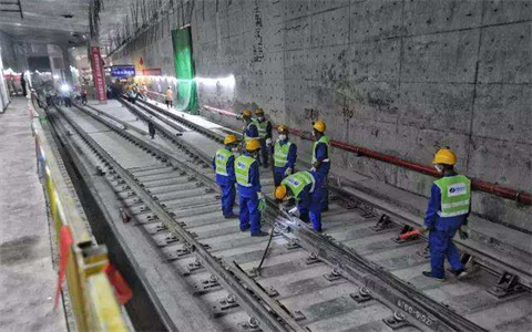 track fasteneners for Wuhan Metro Line 8 - Anyang Railway Equipment