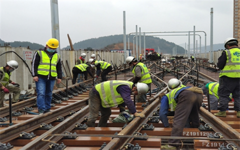 rail fastening systems for Guiyang Metro Line 2 - Anyang Railway Equipment Co., Ltd